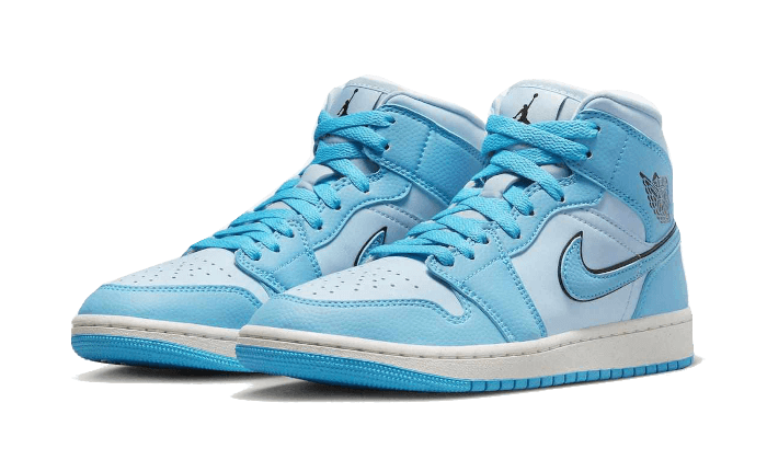 Air Jordan 1 Mid SE Ice Blue DV1302-400 — Vista 2