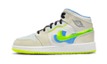 Air Jordan 1 Mid SE Warped Swoosh (GS) DV1314-017 — Vista 1
