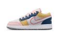 Air Jordan 1 Low SE Multi Canvas (GS) DV1323-100 — Vista 1