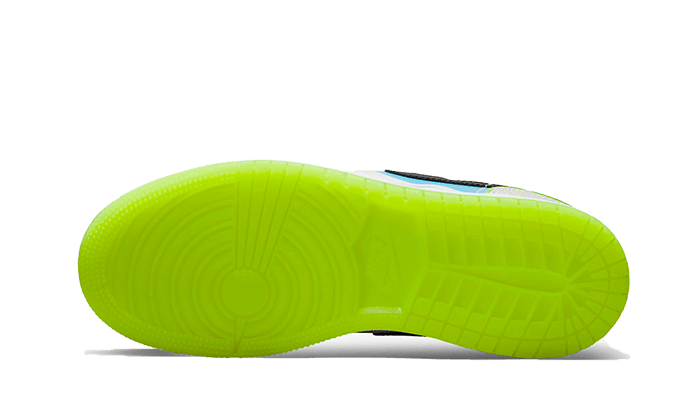 Air Jordan 1 Low SE Warped Swoosh (GS) DV1324-117 — Vista 2