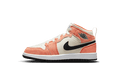 Air Jordan 1 Mid SE Orange Suede (PS) DV1341-800 — Vista 1