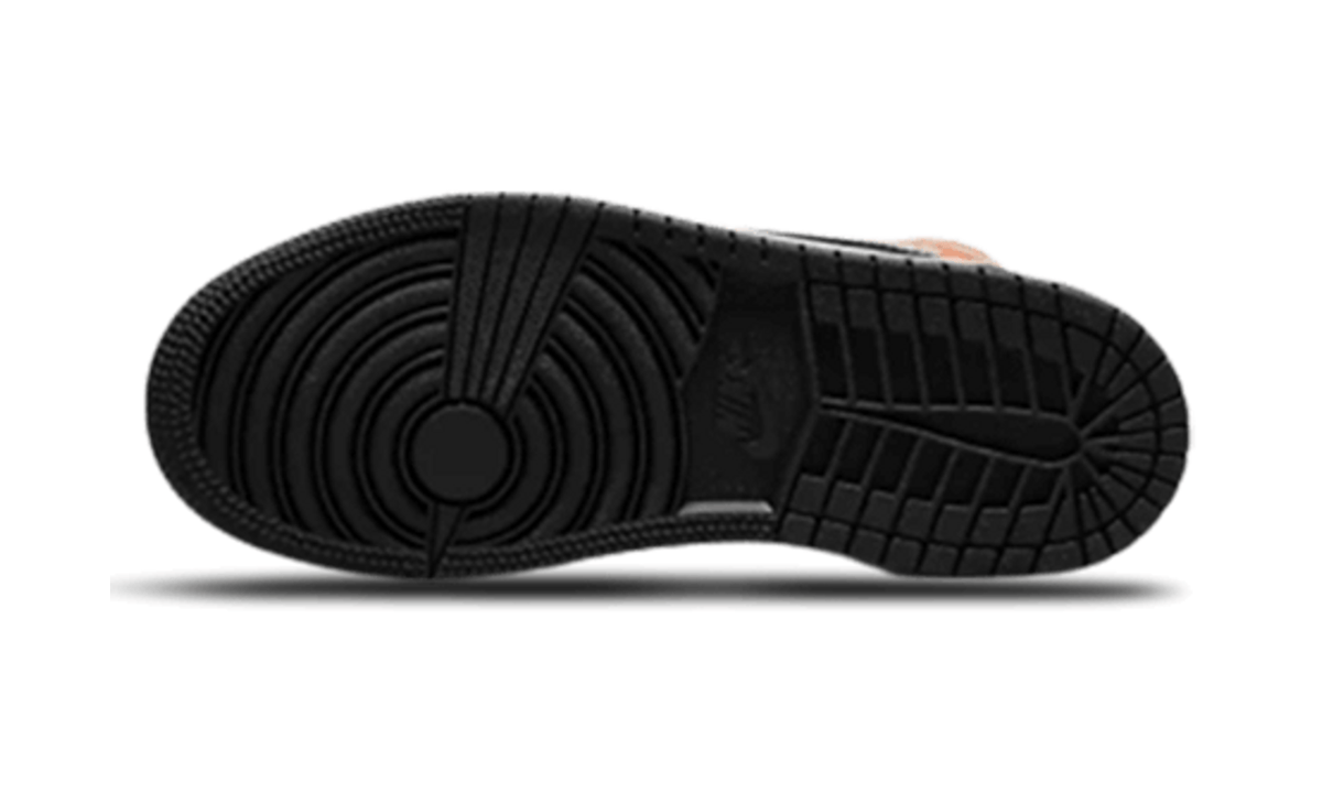 Air Jordan 1 Mid SE Orange Suede (PS) DV1341-800 — Vista 2