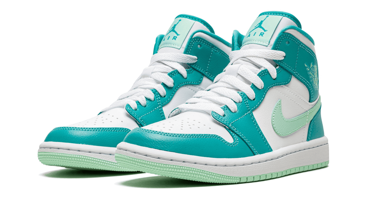 Air Jordan 1 Mid Washed Teal DV2229-300 — Vista 2