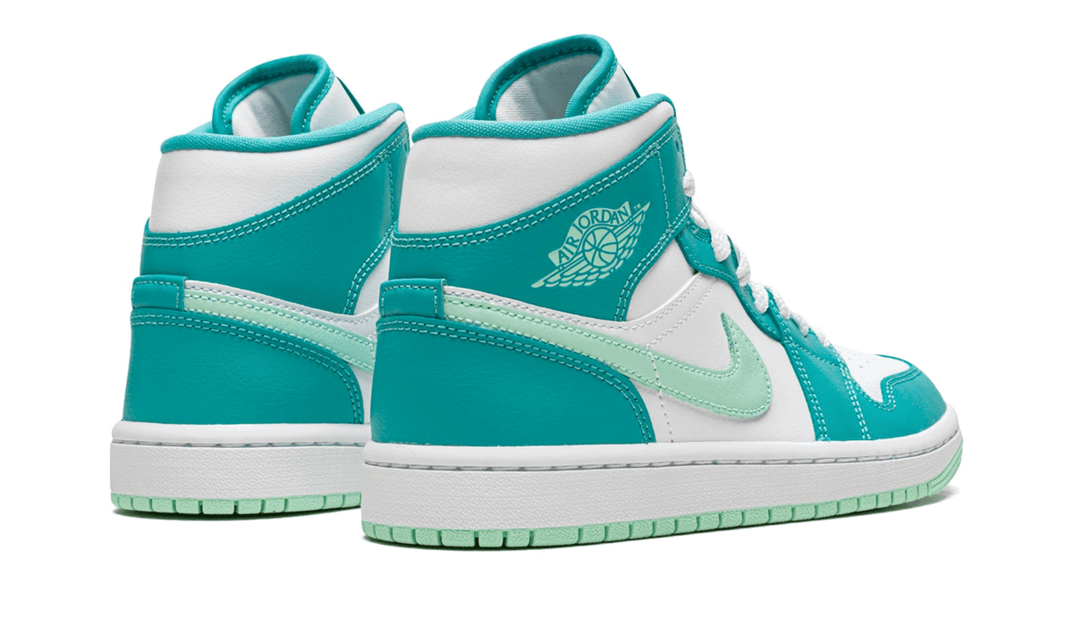 Air Jordan 1 Mid Washed Teal DV2229-300 — Vista 3