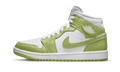 Air Jordan 1 Mid Green Python (Women's) DV2959-113 — Vista 1