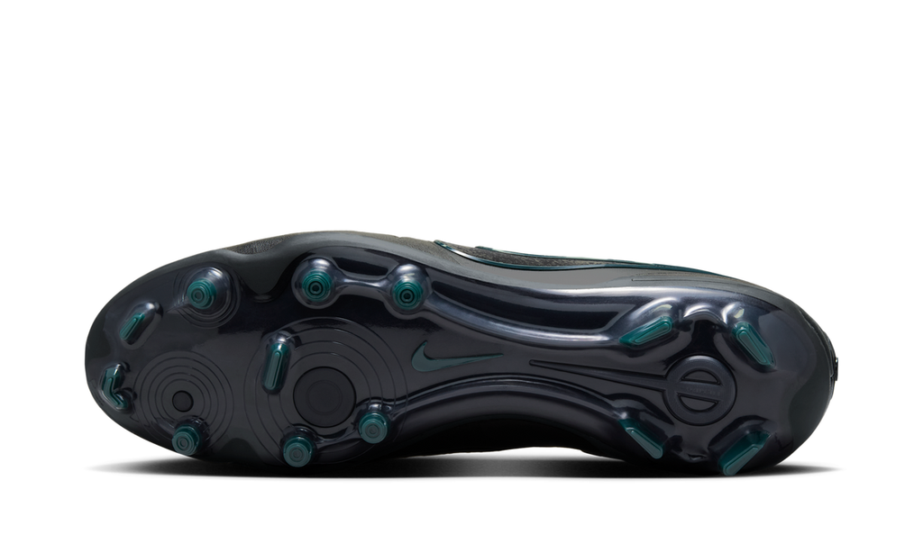Nike Tiempo Legend 10 Elite FG Black Deep Jungle DV4328-002 — Vista 3