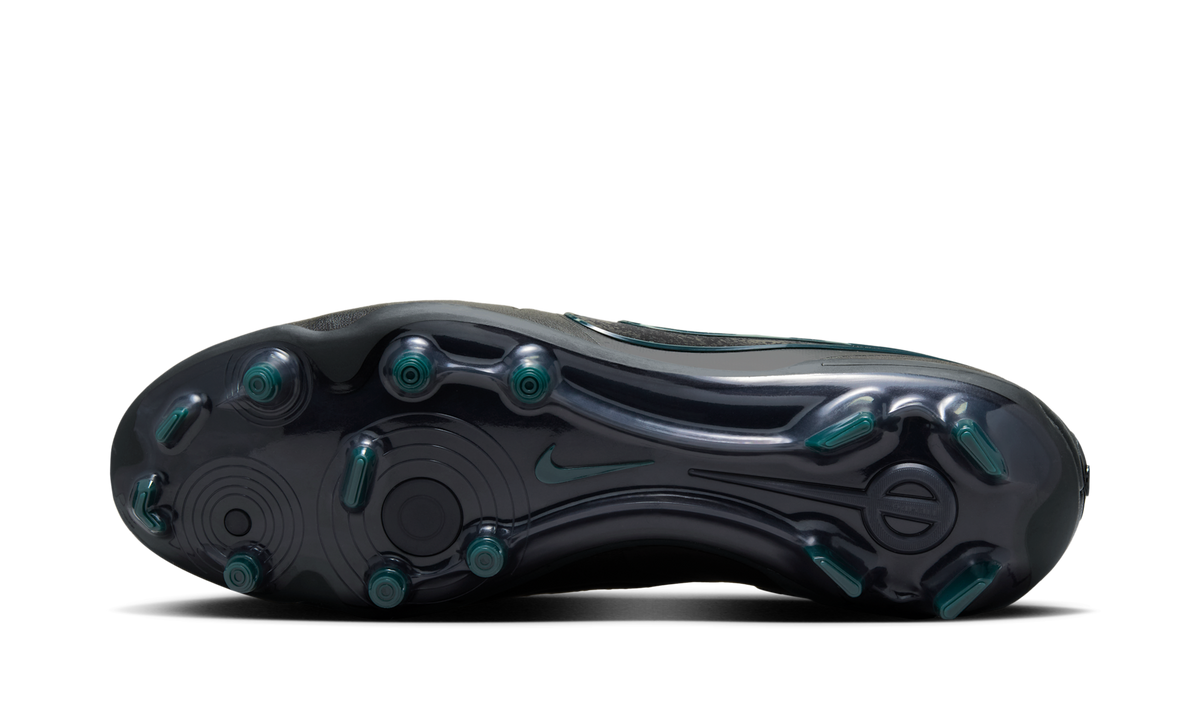 Nike Tiempo Legend 10 Elite FG Black Deep Jungle DV4328-002 — Vista 3