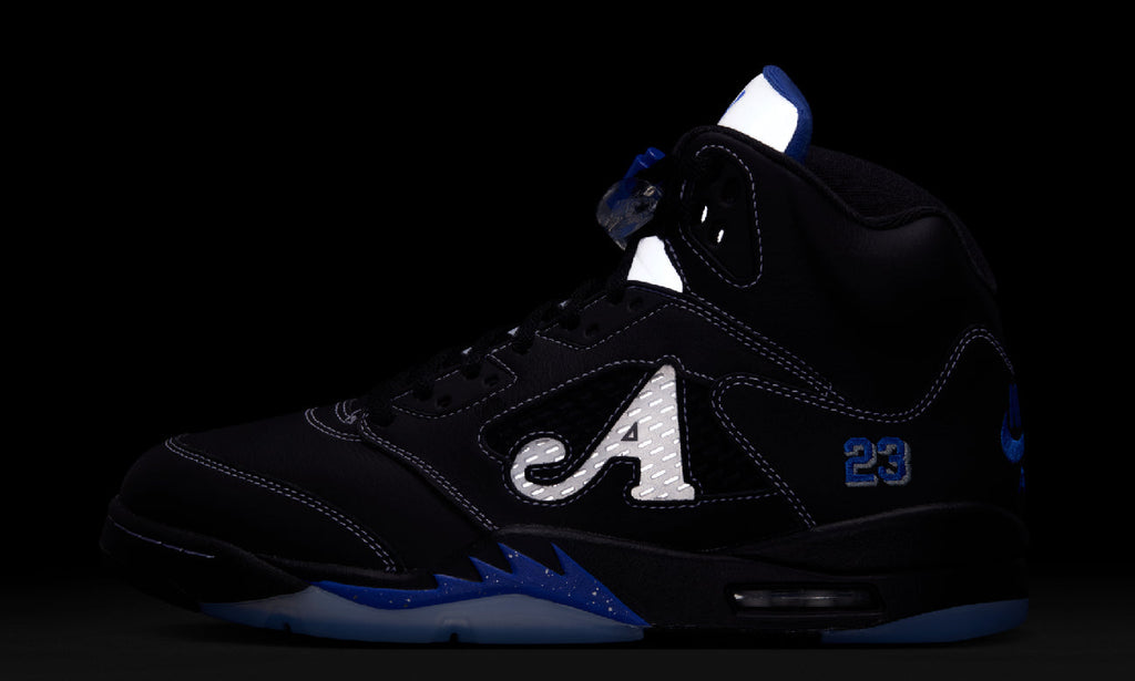 Air Jordan 5 Retro Awake NY Black DV4982-004 — Vista 3