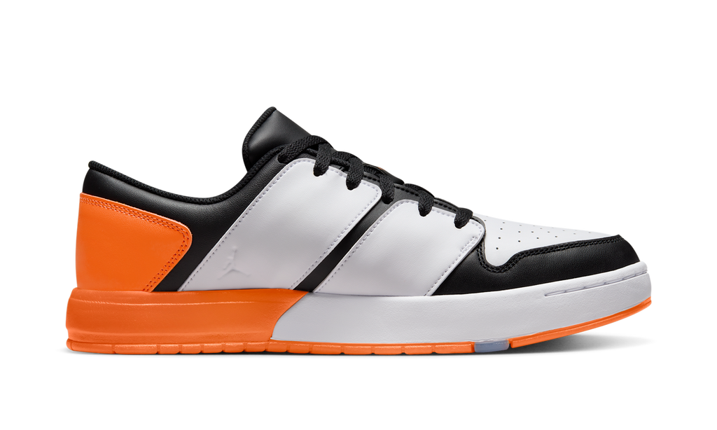 Air Jordan Nu Retro 1 Low White Black Magma Orange DV5141-108 — Vista 2