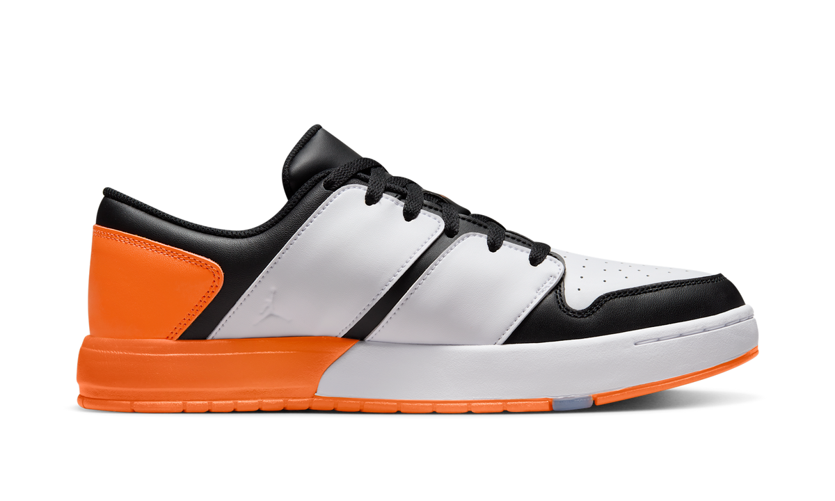 Air Jordan Nu Retro 1 Low White Black Magma Orange DV5141-108 — Vista 2