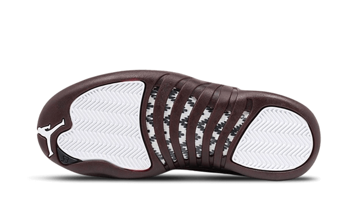 Air Jordan 12 Retro SP A Ma Maniére Black Burgundy Crush DV6989-001 — Vista 3