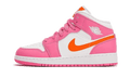 Air Jordan 1 Mid Pinksicle Safety Orange (GS) DX3240-681 — Vista 1