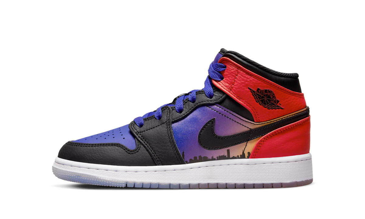 Air Jordan 1 Mid SS Skyline (GS) DX4379-400 — Vista 1