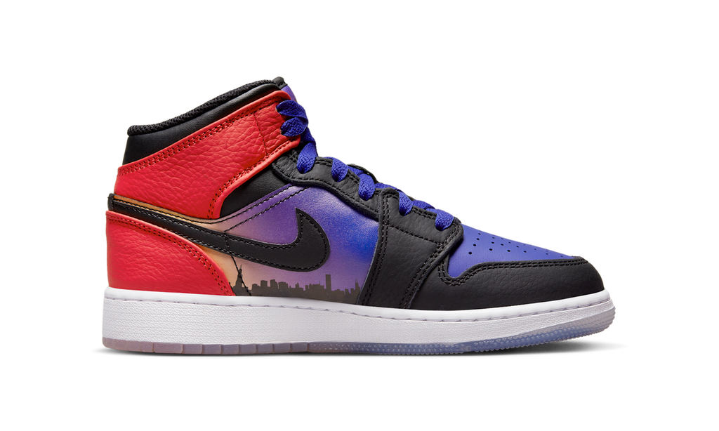 Air Jordan 1 Mid SS Skyline (GS) DX4379-400 — Vista 2