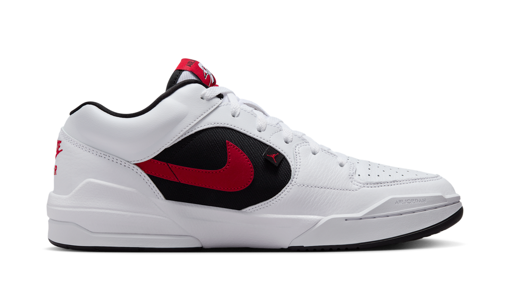 Air Jordan Stadium 90 White Black Gym Red DX4397-116 — Vista 2