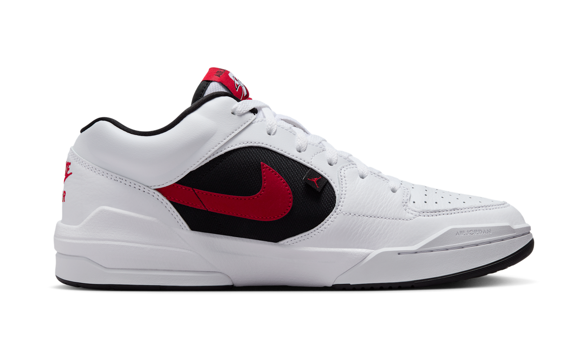 Air Jordan Stadium 90 White Black Gym Red DX4397-116 — Vista 2