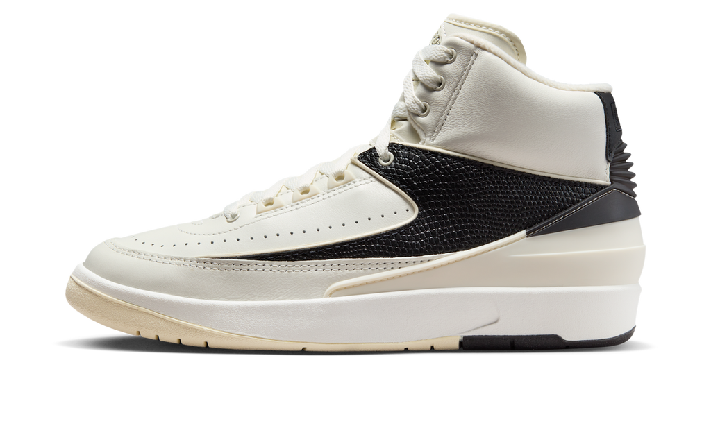 Air Jordan 2 Retro Sail Black (Women's) DX4400-100 — Vista 1