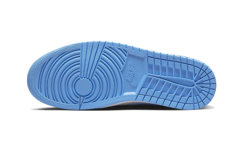 Air Jordan 1 Mid University Blue Grey DX9276-100 — Vista 3