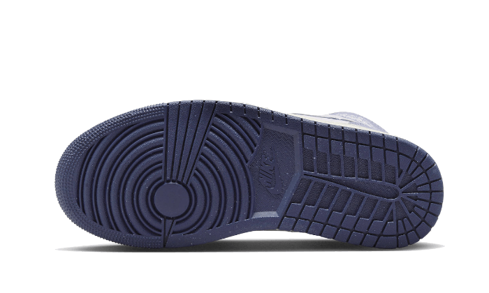 Air Jordan 1 Mid Purple Chenille DZ3745-500 — Vista 3