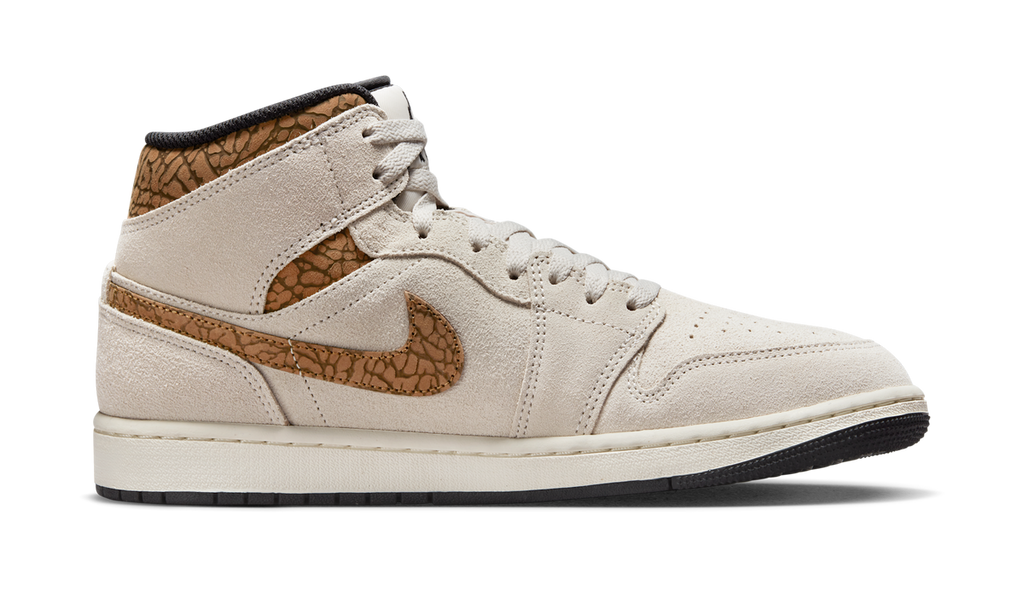 Air Jordan 1 Mid SE Brown Elephant DZ4129-102 — Vista 2