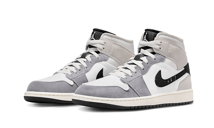 Air Jordan 1 Mid SE Craft Cement Grey DZ4136-002 — Vista 2