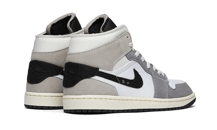 Air Jordan 1 Mid SE Craft Cement Grey DZ4136-002 — Vista 3