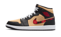 Air Jordan 1 Mid Tartan Swoosh DZ5329-001 — Vista 1