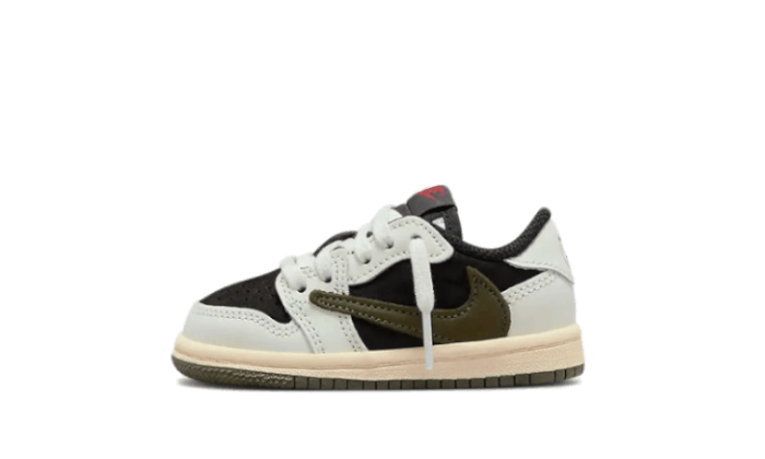 Air Jordan 1 Retro Low OG SP Travis Scott Olive (TD) DZ5908-106 — Vista 1