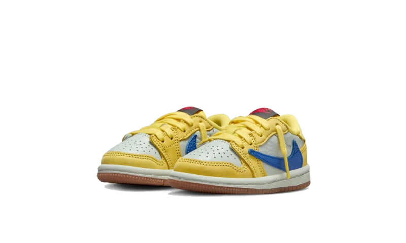 Air Jordan 1 Low Retro OG SP Travis Scott Canary (TD) DZ5908-700 — Vista 2