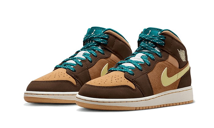 Air Jordan 1 Mid Cacao Wow DZ6335-200 — Vista 2