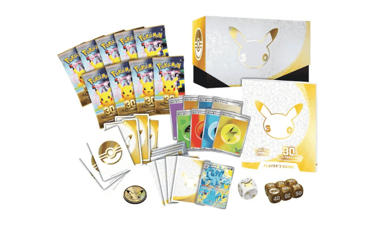 Pokémon Mega Evolution 30th Celebration Elite Trainer Box (English)