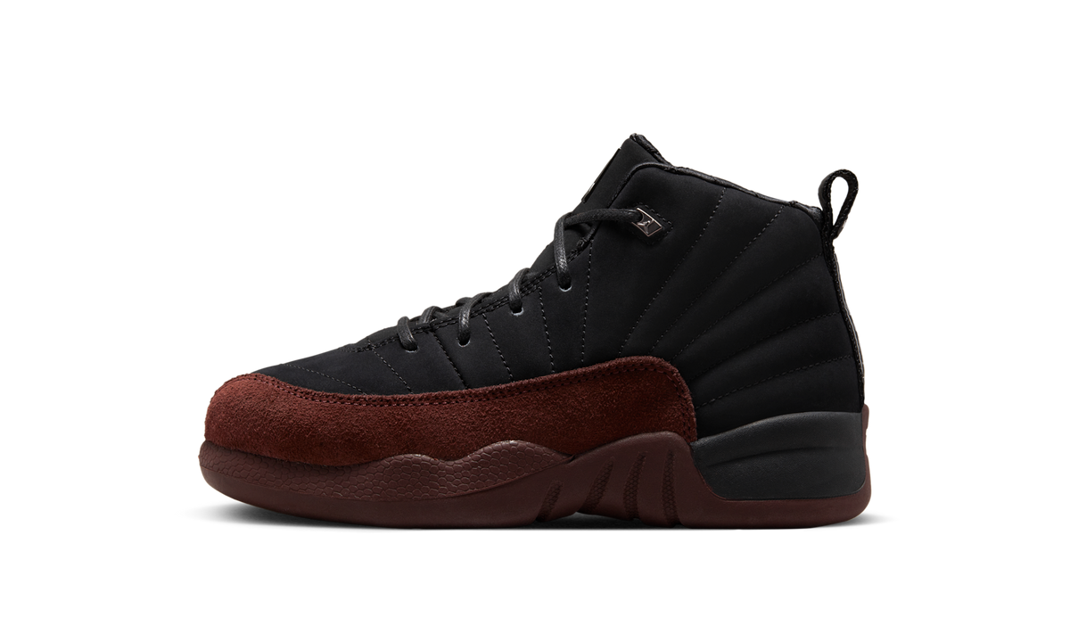 Air Jordan 12 Retro SP A Ma Maniére Black (PS) FB2686-001 — Vista 1