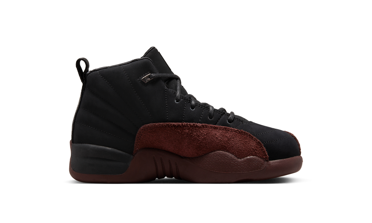 Air Jordan 12 Retro SP A Ma Maniére Black (PS) FB2686-001 — Vista 2