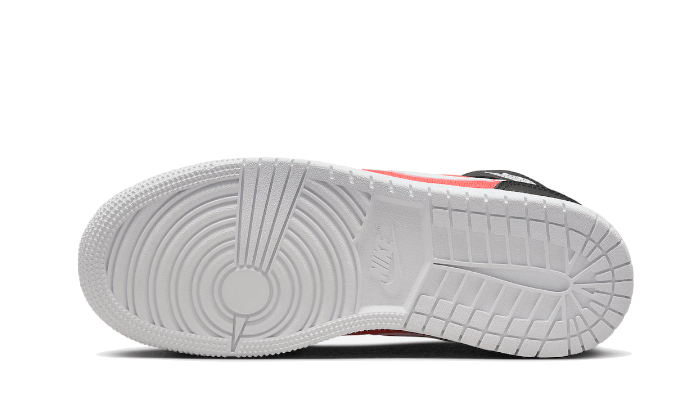 Air Jordan 1 Mid SE White Black Infrared (GS) FB4417-016 — Vista 2
