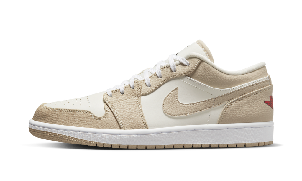 Air Jordan 1 Low SE Sail Rattan University Red FB7168-121 — Vista 1