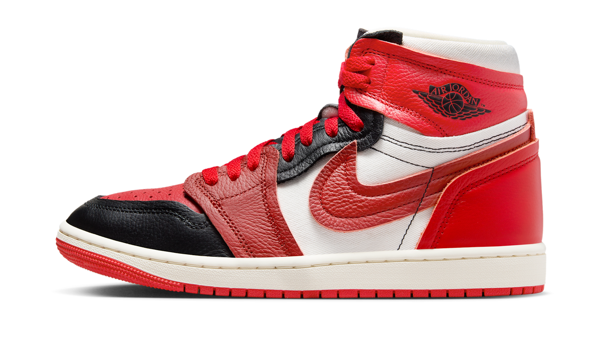 Air Jordan 1 High Method of Make Sport Red (Women's) FB9891-600 — Vista 1