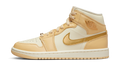 Air Jordan 1 Mid SE Pale Vanilla Metallic Gold (Women's) FB9892-200 — Vista 1