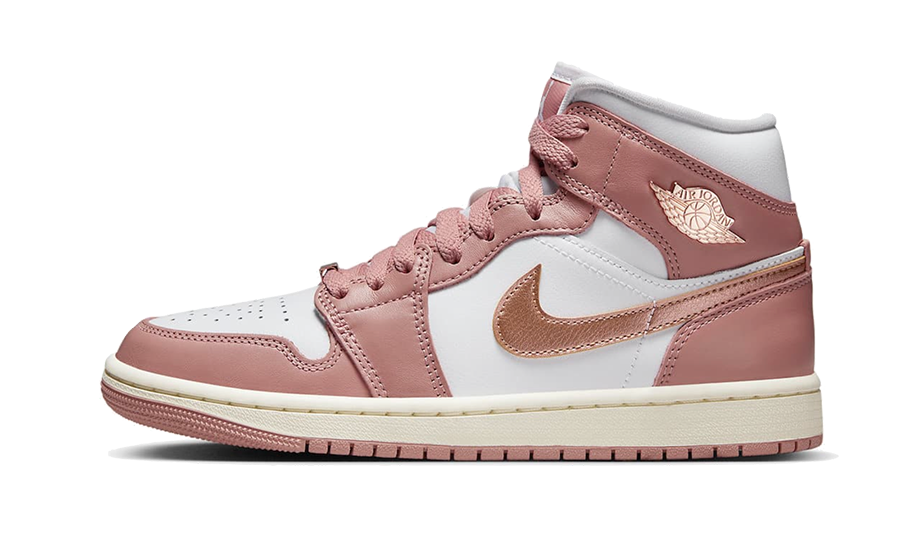 Air Jordan 1 Mid SE Red Stardust FB9892-670 — Vista 1