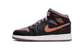 Air Jordan 1 Mid SE Black Sky J Mauve White Sky J Orange (GS) FB9909-008 — Vista 1