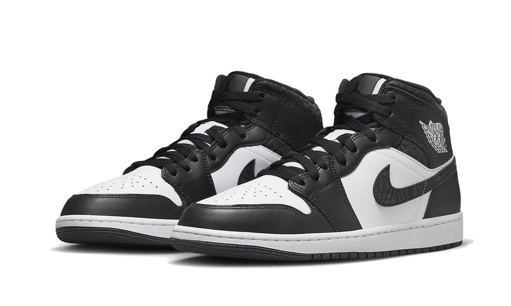 Air Jordan 1 Mid Black Elephant FB9911-001 — Vista 2