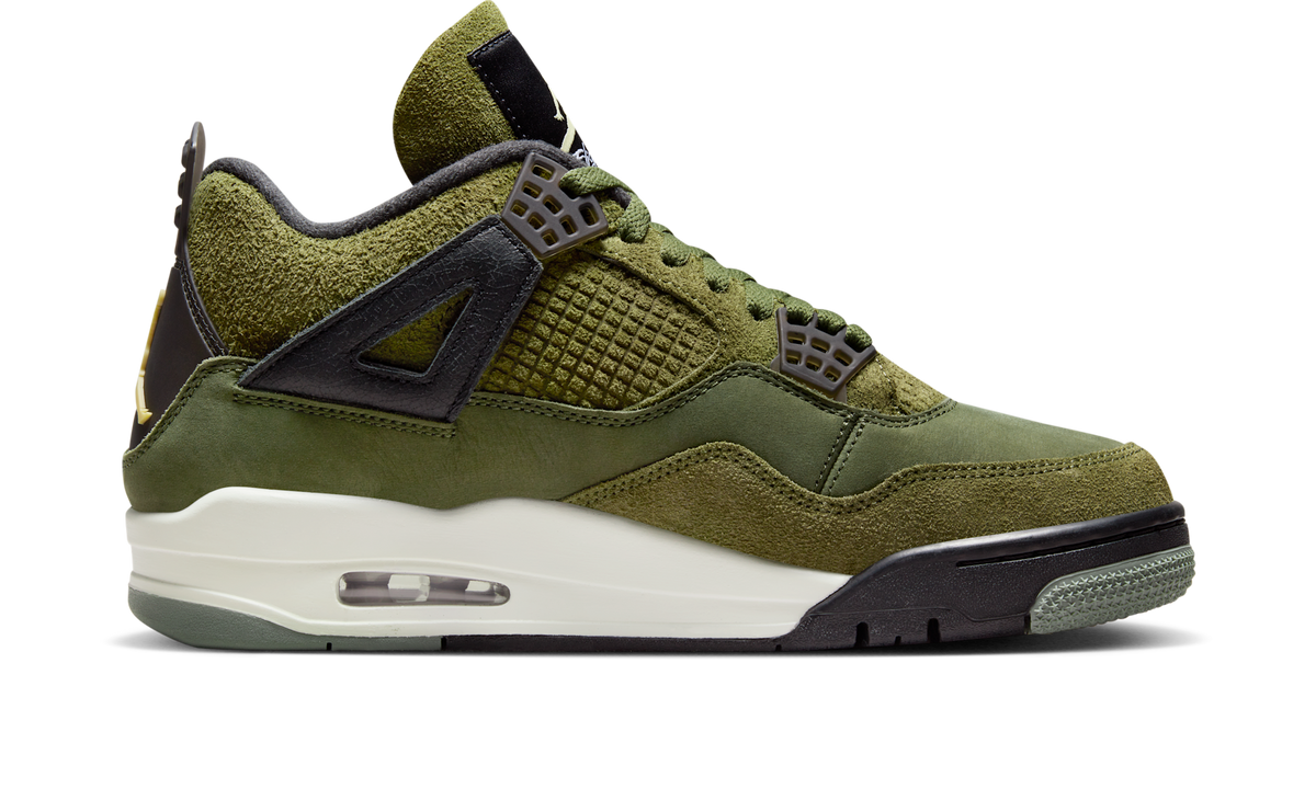 Air Jordan 4 Retro SE Craft Medium Olive (GS) FB9928-200 — Vista 2