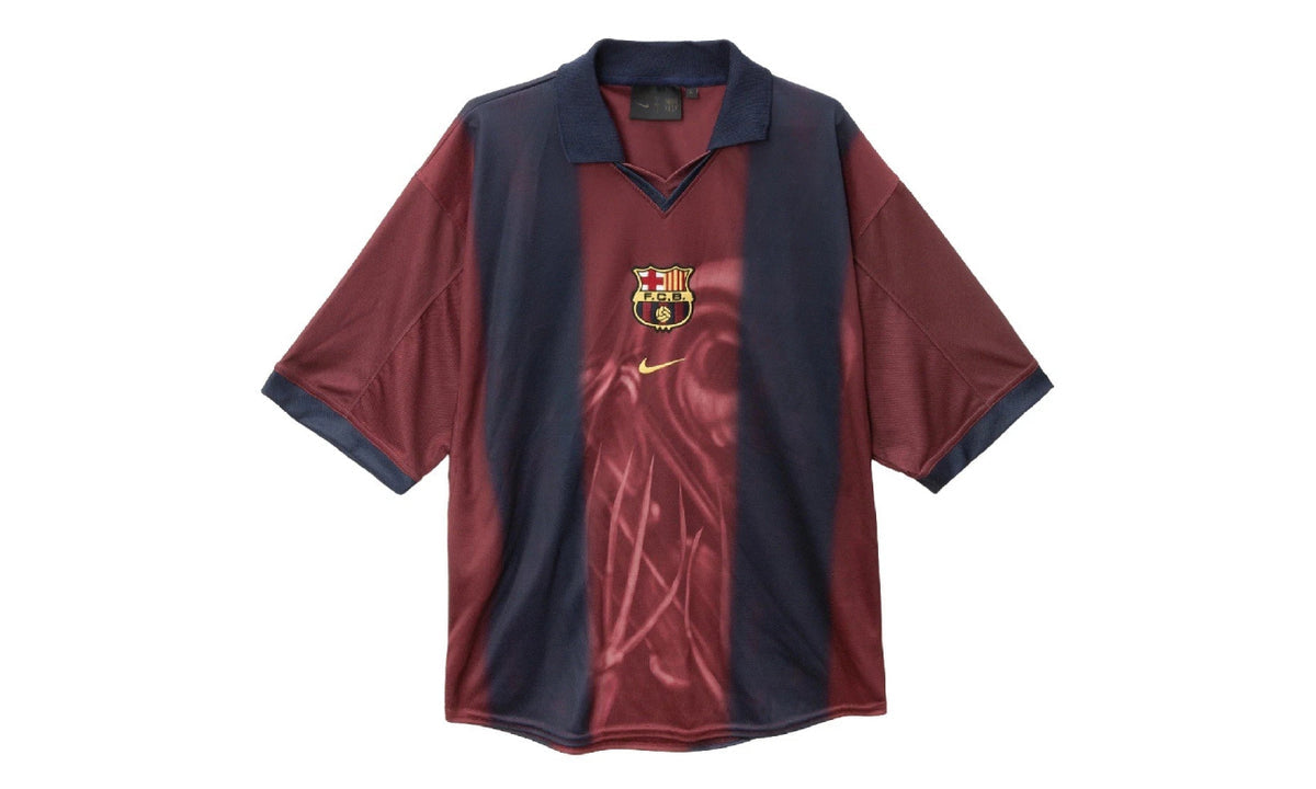 Travis Scott x Nike x FC Barcelona Retro 2000/01 Home Skeleton Jersey