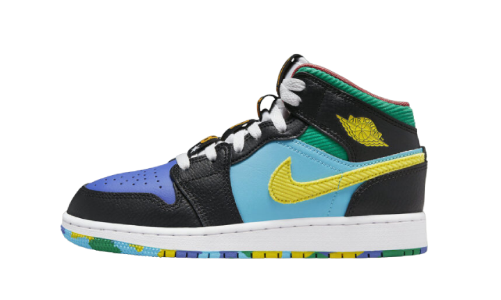 Air Jordan 1 Mid Sneaker School FD1317-007 — Vista 1