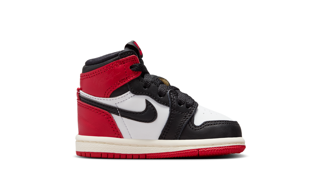 Air Jordan 1 Retro High OG Black Toe Reimagined (TD) FD1413-106 — Vista 2