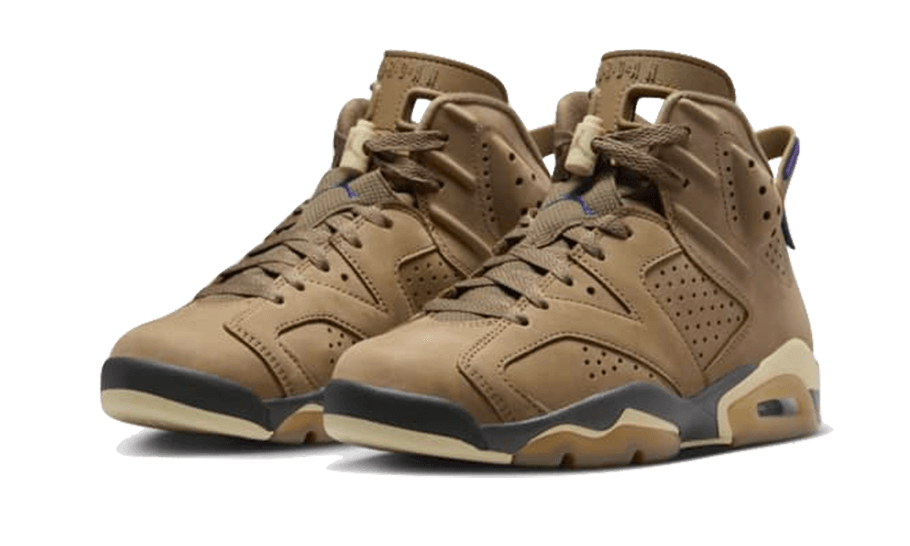Air Jordan 6 Retro Gore-Tex Brown Kelp FD1643-300 — Vista 2