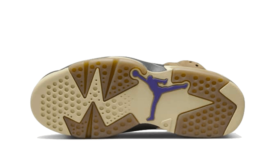 Air Jordan 6 Retro Gore-Tex Brown Kelp FD1643-300 — Vista 3