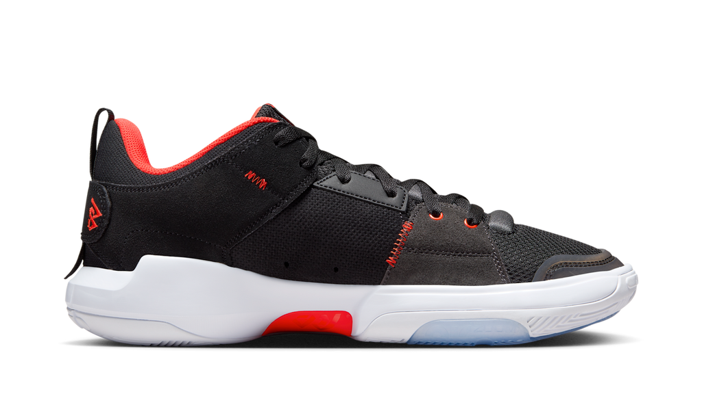 Air Jordan One Take 5 Black Habanero Red (Translucent Outsole) (GS) FD2335-006 — Vista 2