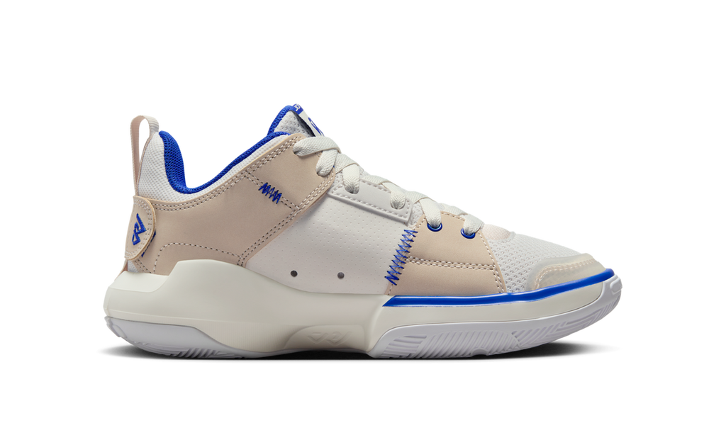 Air Jordan One Take 5 Phantom Sanddrift Sail Game Royal (GS) FD2338-004 — Vista 2
