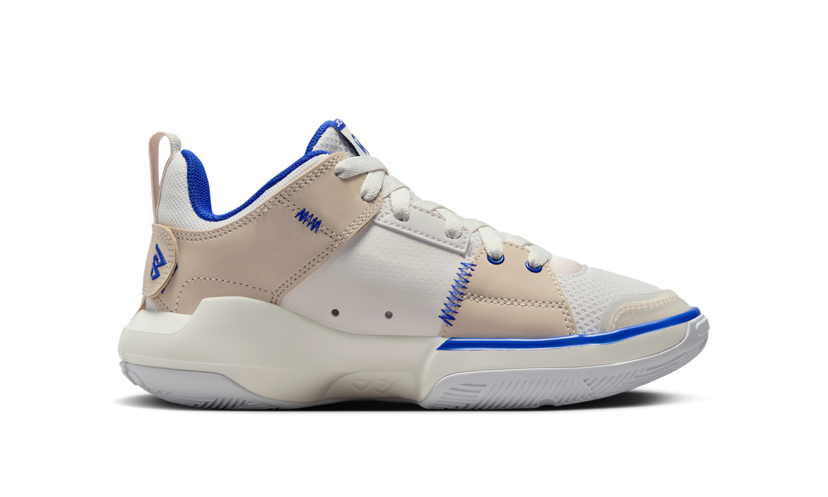 Air Jordan One Take 5 Phantom Sanddrift Sail Game Royal (GS) FD2338-004 — Vista 2