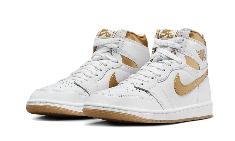 Air Jordan 1 Retro High OG Metallic Gold FD2596-107 — Vista 2